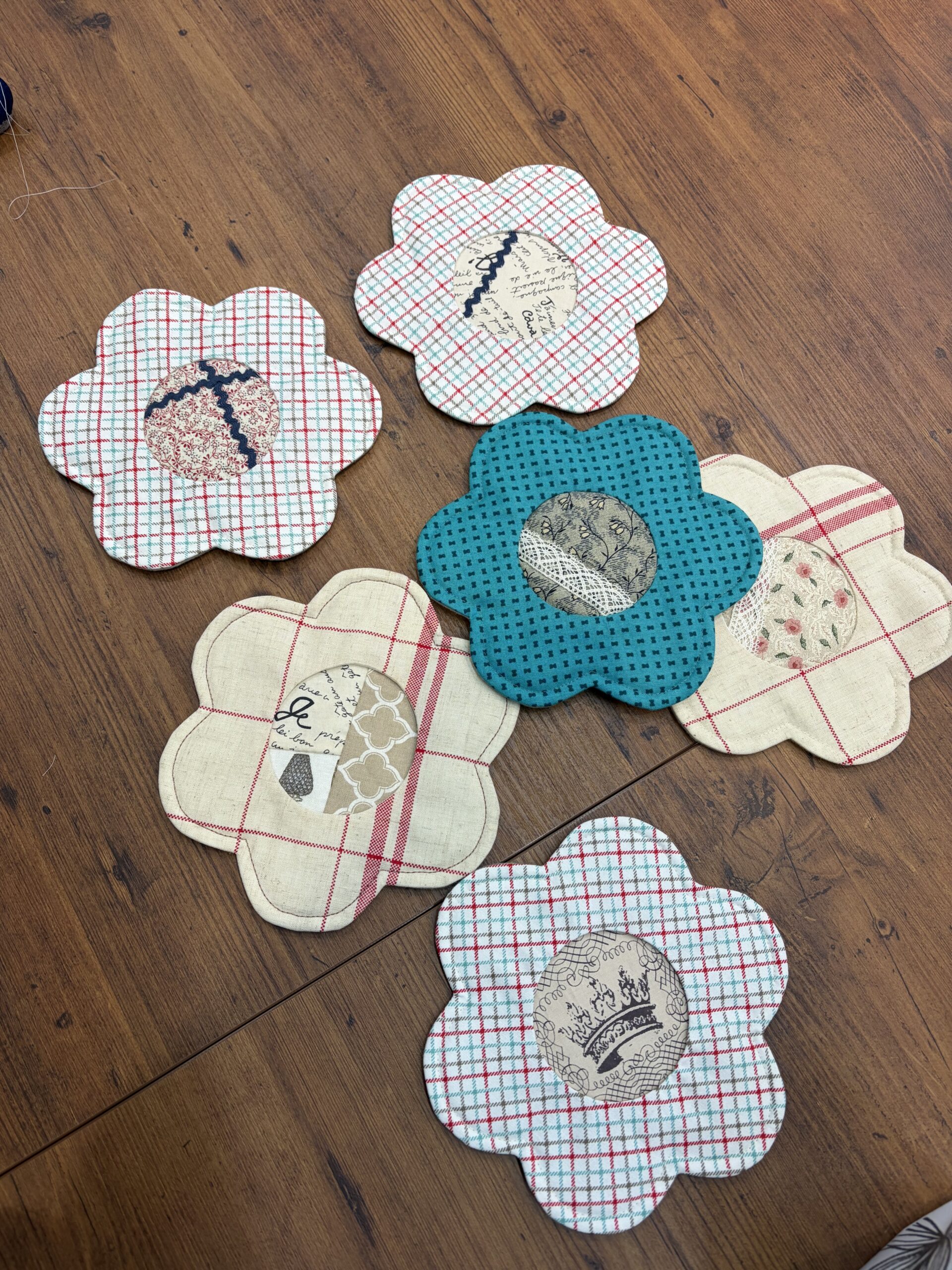 名古屋パッチワークワークショップ　コースター制作WS 　QUILT-AKI
